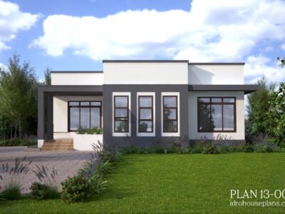 3 Bedroom Building Plans in Ghana