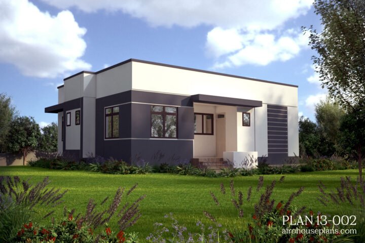 Modern 3 Bedrooms House Design