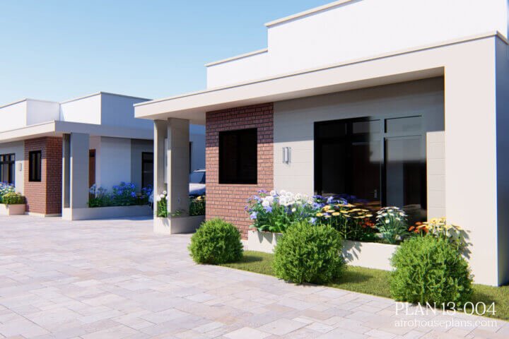 Small House Plan with 2 bedrooms 13004 - Image 2