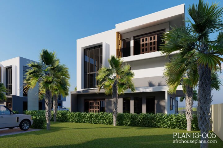 Modern Mansion Plan 13005 - Image 4