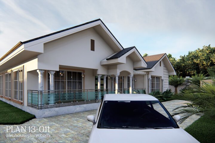 Four Bedroom Bungalow Plan 13011 - Image 3