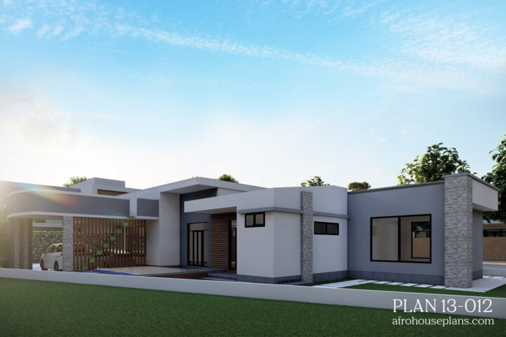 Low Budget 3 modern 3 bedroom house plan