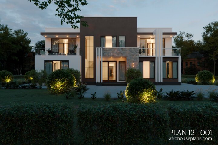 Plan 12 001 Modern House Plan 1 1