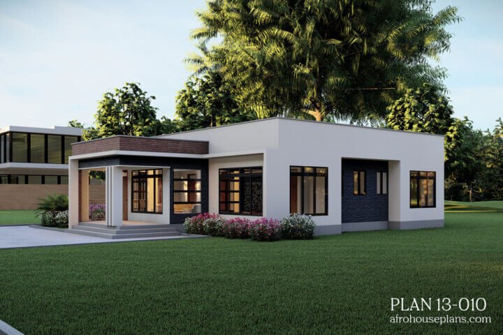 3 Bedrooms House Plan 13010 - Image 3