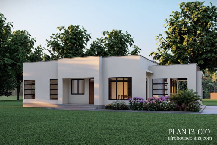 3 Bedrooms House Plan 13010 - Image 5