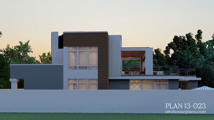 Two Stories 4 Bedroom House Plan 13023 - Image 7