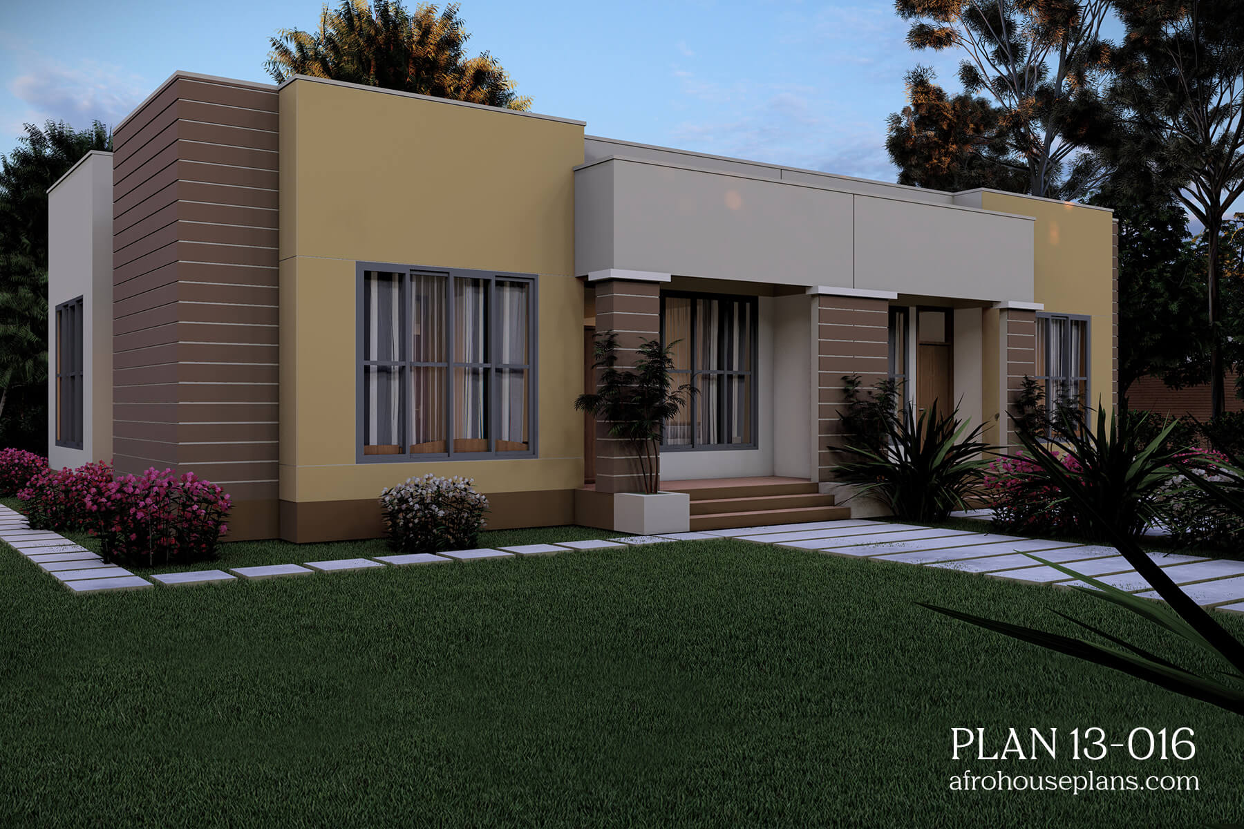 2 Bedrooms Duplex Plan