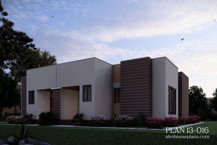 2 Bedrooms Duplex Plan