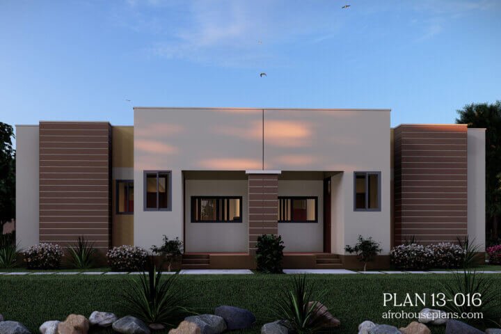 2 Bedrooms Duplex Plan