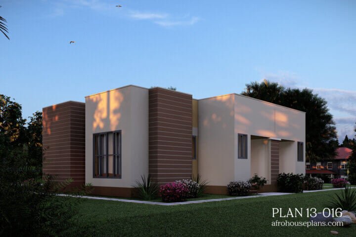 2 Bedrooms Duplex Plan