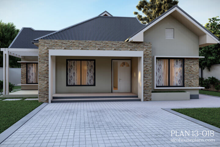 3 Bedroom Building Plan