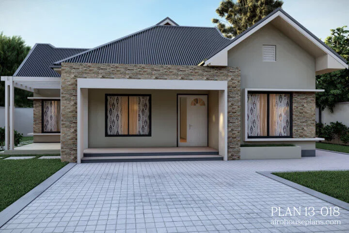 3 Bedroom Building Plan