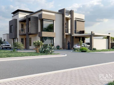 4 Bedrooms 2 Storey Plan
