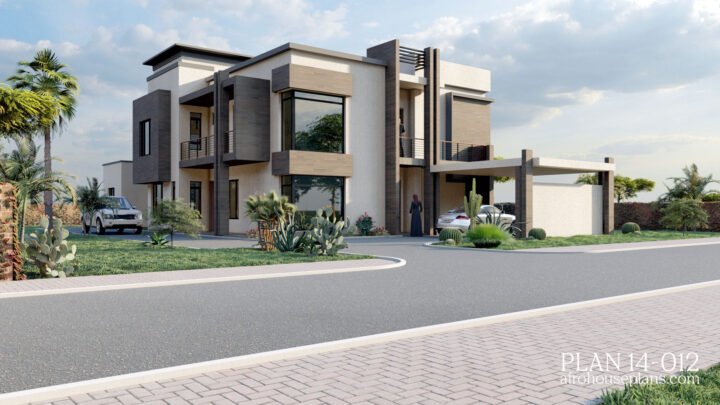 4 Bedrooms 2 Storey Plan