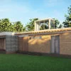 Modern Flat Roof House Plan 13021 - Image 2