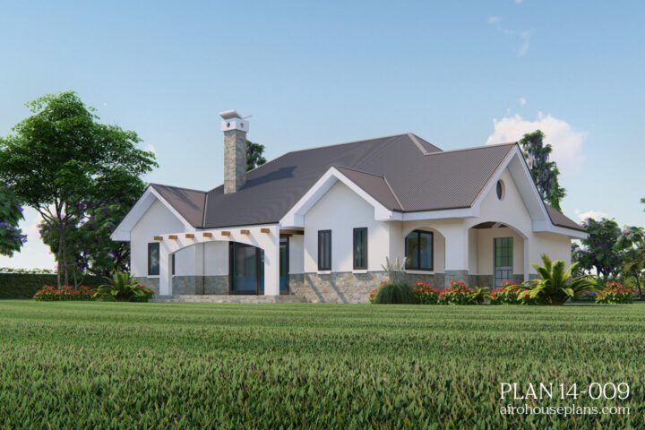 Modern 4 Bedrooms Farmhouse