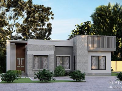 3 Bedrooms House Design