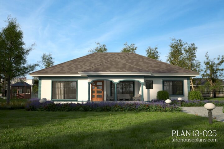 4 bedroom bungalow house design