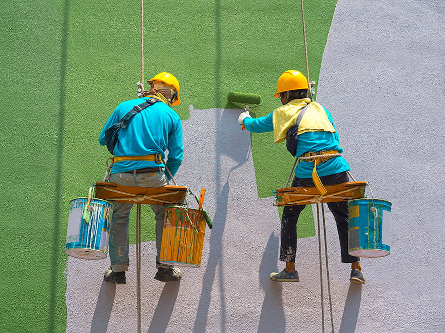 12 Tips On How to Reduce Construction Cost | Home Construction Tips 3 Reduce Construction Cost: color painting