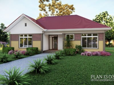 Simple 2 Bedroom House Plan