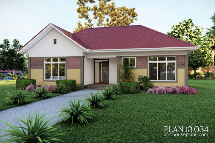 Simple 2 Bedroom House Plan