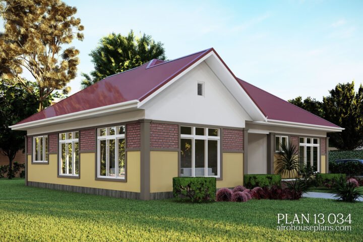 Simple 2 Bedroom House Plan