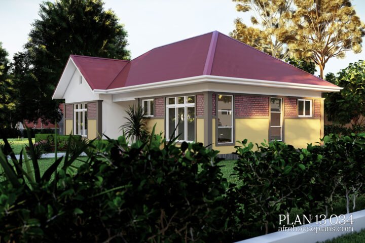 Simple 2 Bedroom House Plan