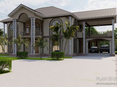 Modern Mansion House Plan