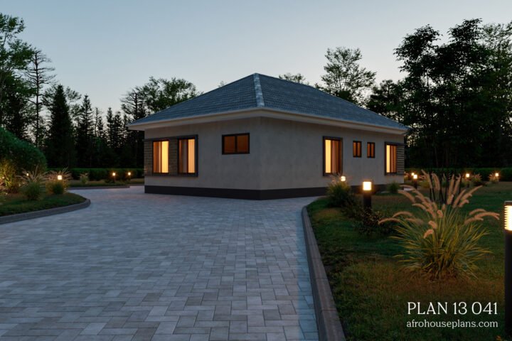 5 bedroom Open Concept House Plans 13041 - Image 3