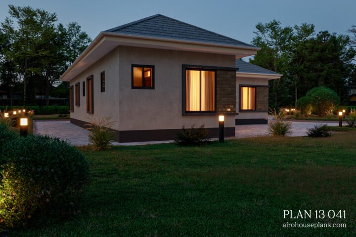 5 bedroom Open Concept House Plans 13041 - Image 4
