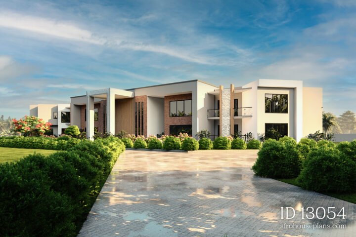 stunning mega mansion floor plans - Entrance