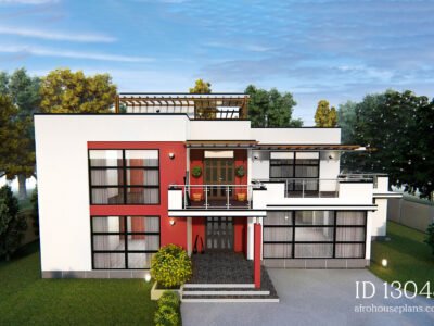 Modern 5 Bedroom House Design