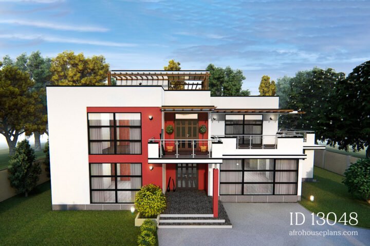 Modern 5 Bedroom House Design