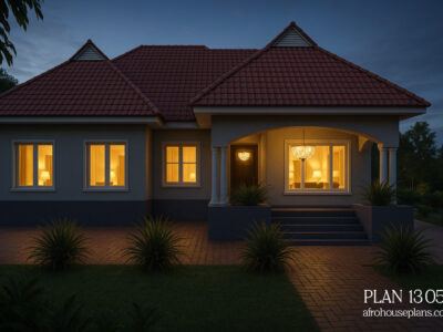 Compact 4 Bedroom House Plan